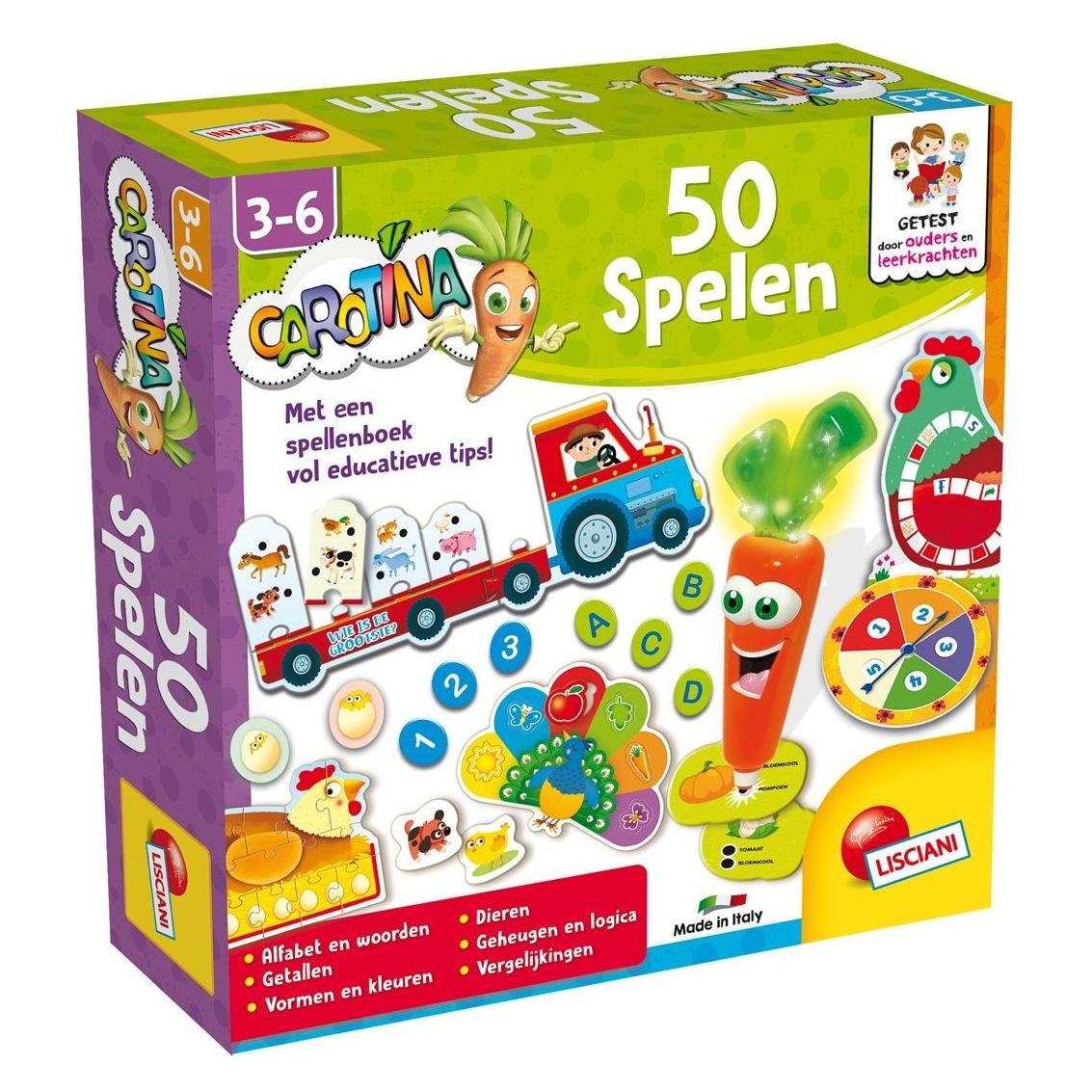 Lisciani Nl Carotina 50 Games With Talking Pen (Niederländisch) (47759035)