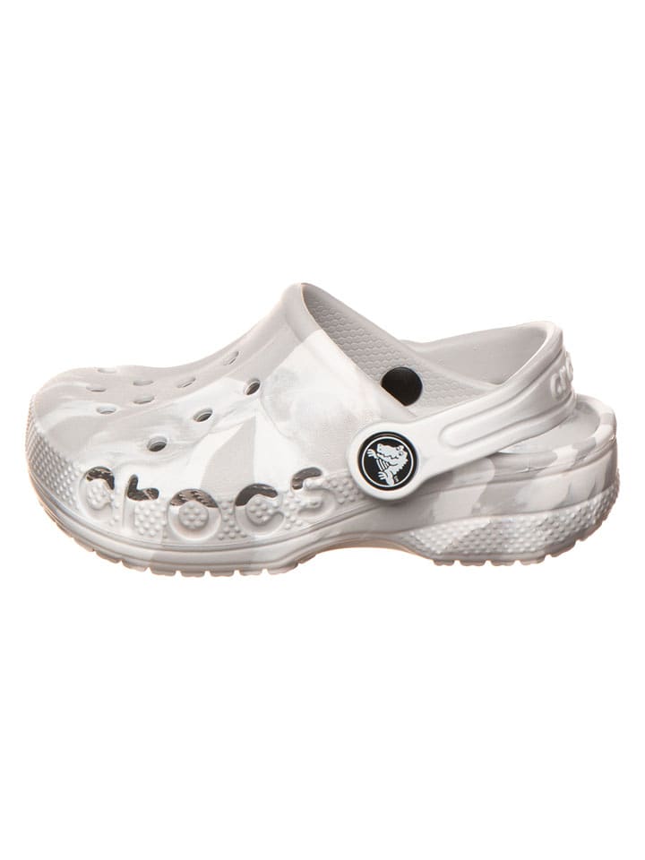 Crocs Clogs "Baya Marbled" in Grau - 19/20