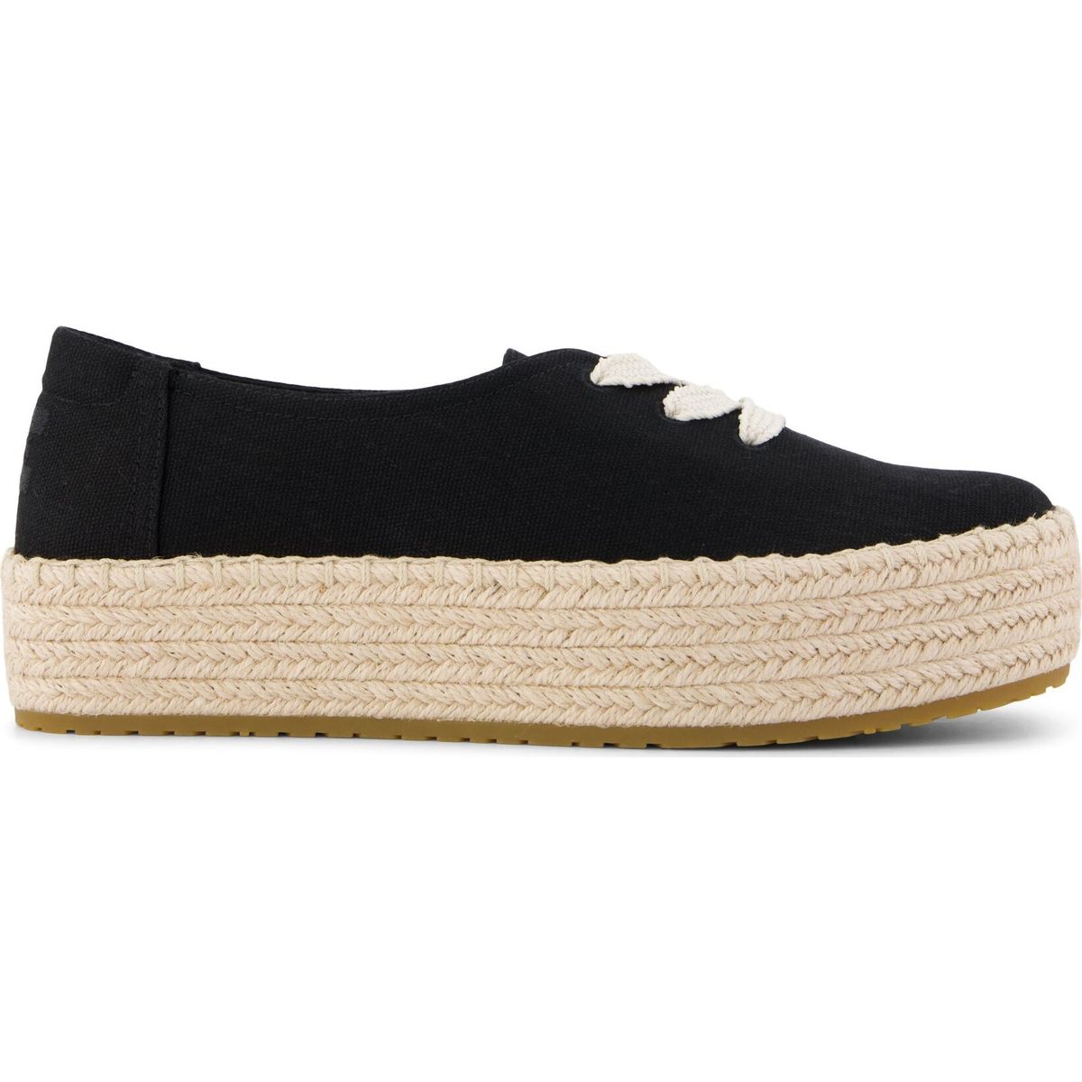 Toms Valencia Lace UP black canvas 39 10023274-39