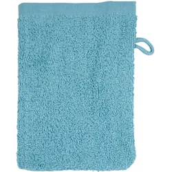 The One Towelling Waschhandschuh T1-WASH petrol 16 x 21 cm