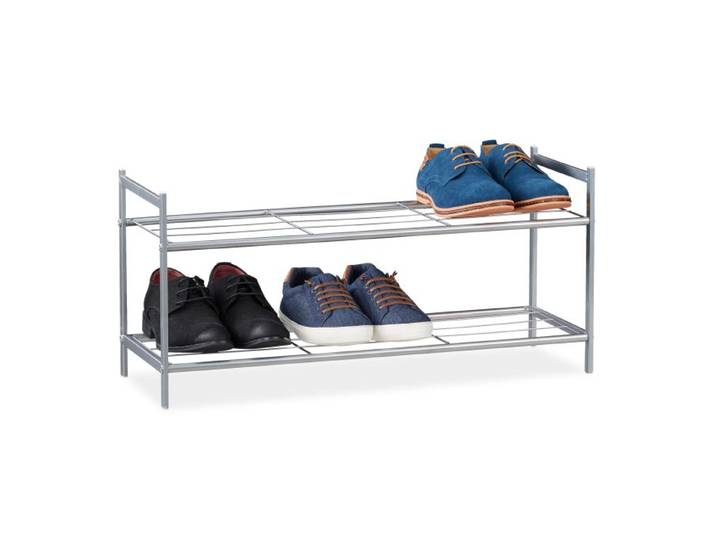Relaxdays Schuhregal mit 2 Ebenen