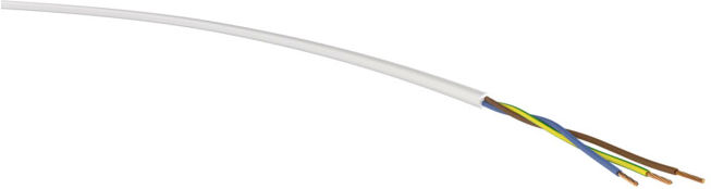 H05VV-F 3G2,5 blanc Eca Ri100 câble flexible PVC ; sonepar (H05VV-F 3G2,5 ws Eca Ri100)