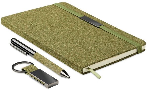 CHIPPEWA SET Coffret cadeau 3 pièces vert