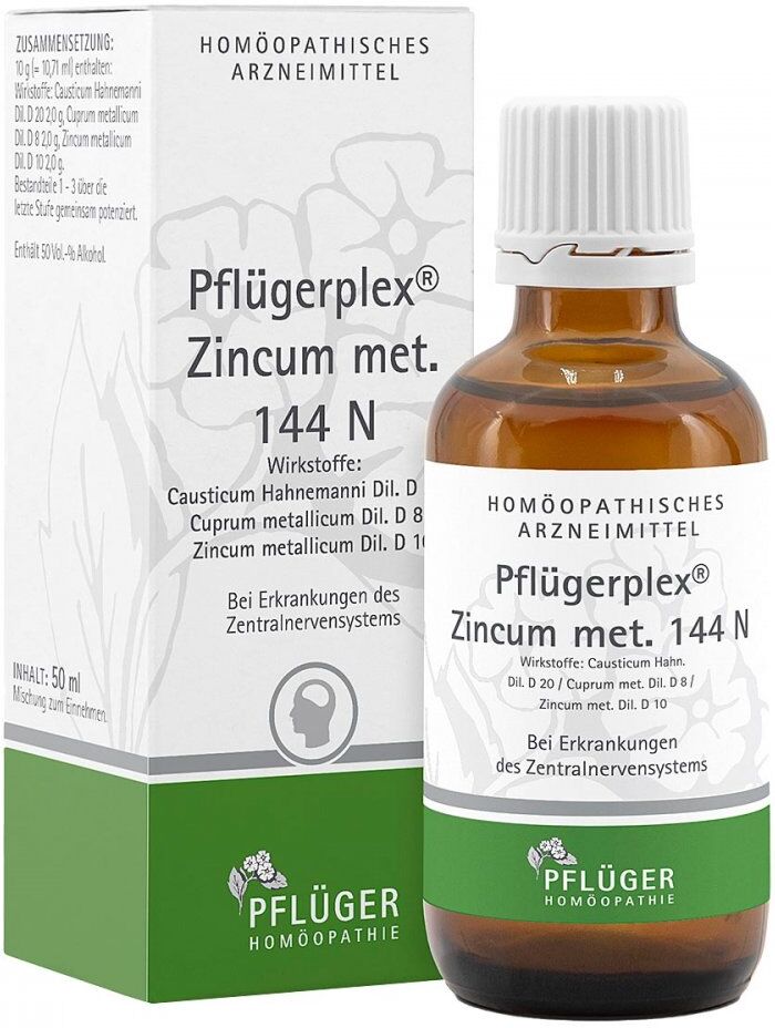 Pflügerplex® Zincum met. 144 N Tropfen