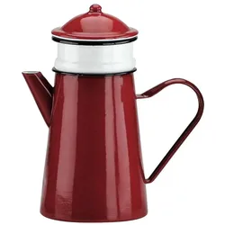 Ibili Filterkaffeemaschine Roja 1,5 Liter Grosse Kapazität, ideal für Familien oder Büros, Filterkaffeemaschine, Rot, Weiss, Schwarz