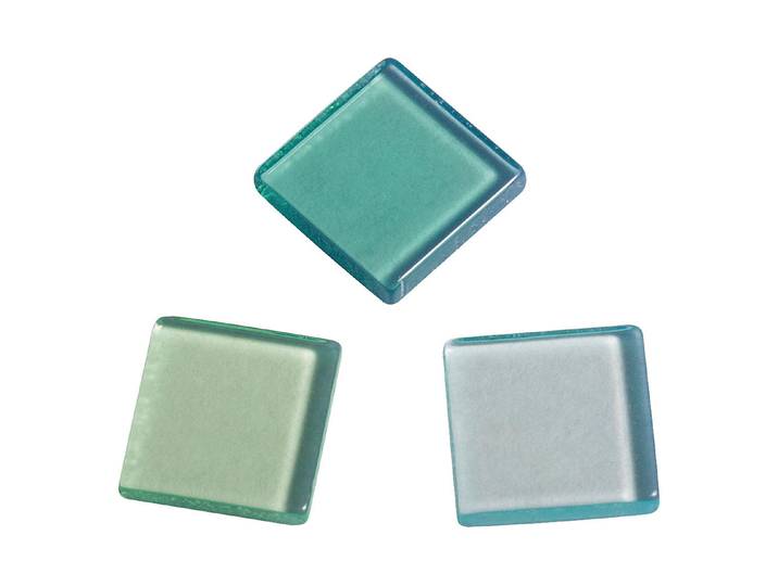 Rayher Acryl-Mosaik Lindgrün 1 × 1 cm 205 Stück