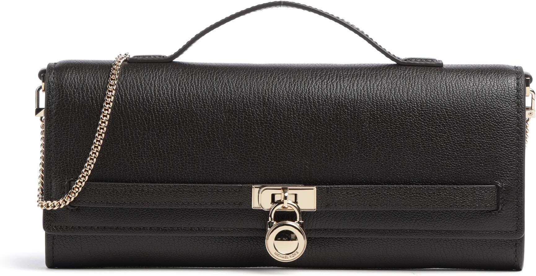 Michael Kors Hamilton Moderne Medium Schultertasche aus Leder, braun