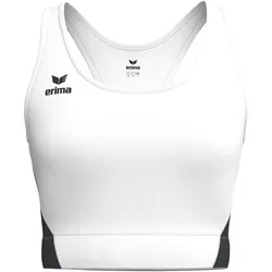 erima T&F Wings Sport-BH Damen weiß/schwarz 34