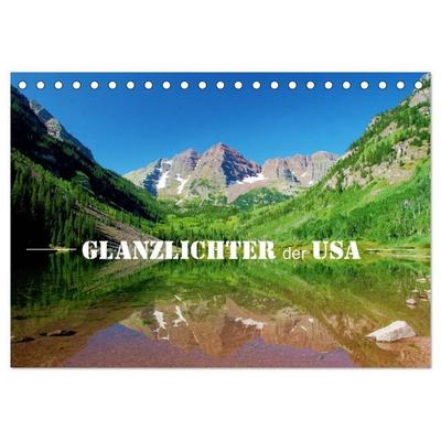 Glanzlichter der USA (Tischkalender 2027 DIN A5 quer), CALVENDO Monatskalender