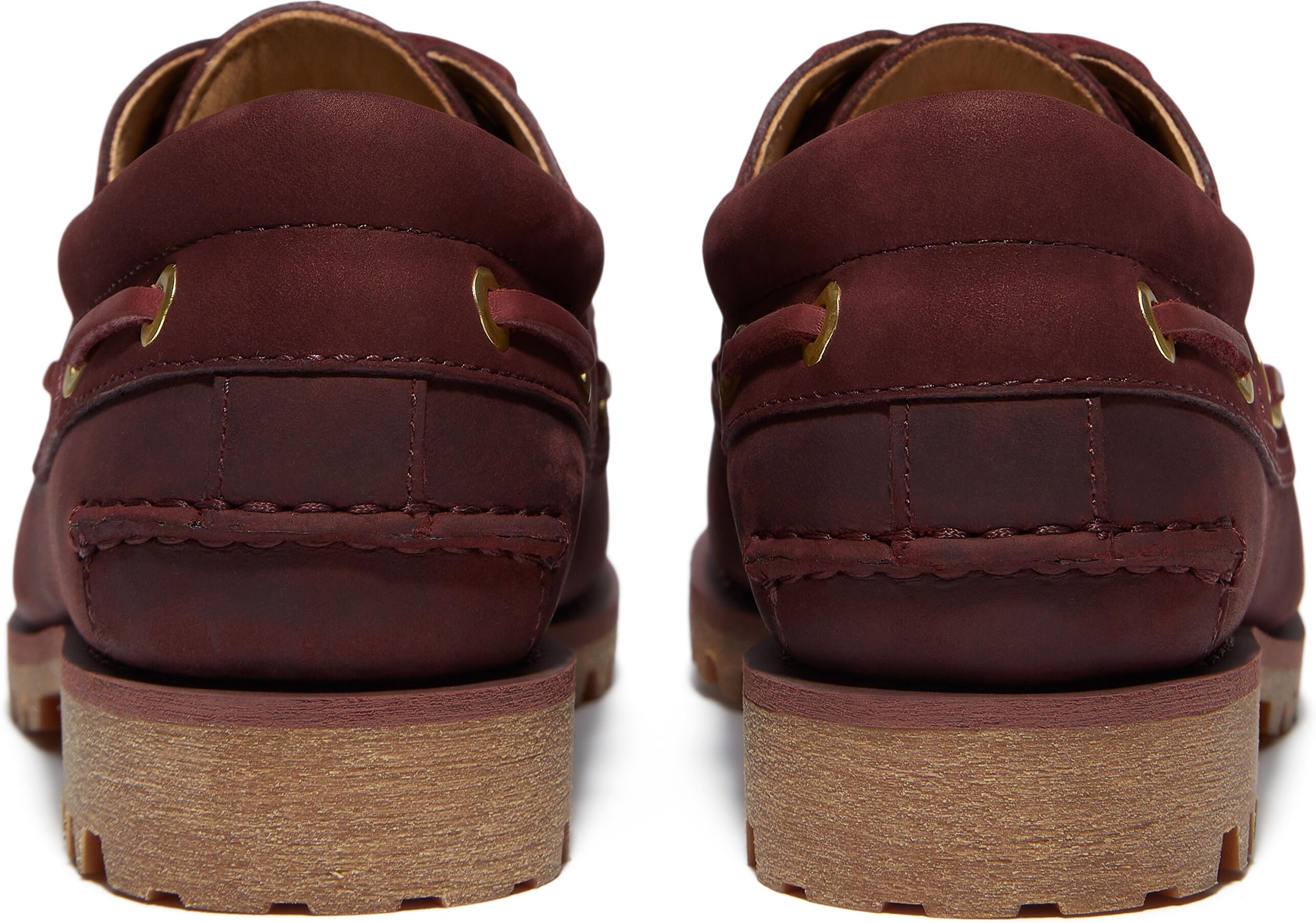 Bootsschuh TIMBERLAND "TIMBERLAND AUTHENTIC - BOAT SHOE", Damen, Gr. 39, Leder, burgundy full grain, Schuhe Bootsschuh burgundy full grain 39, Leder