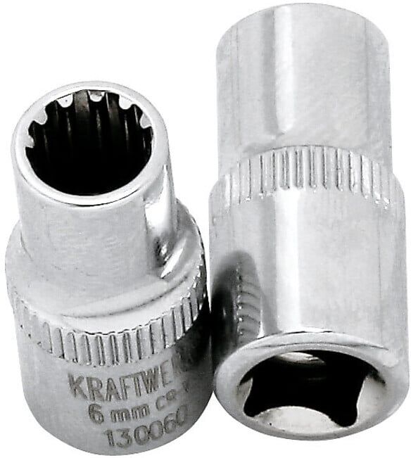 Kraftwerk Douille à cliquet combinée 1/4'' 7mm (130070)