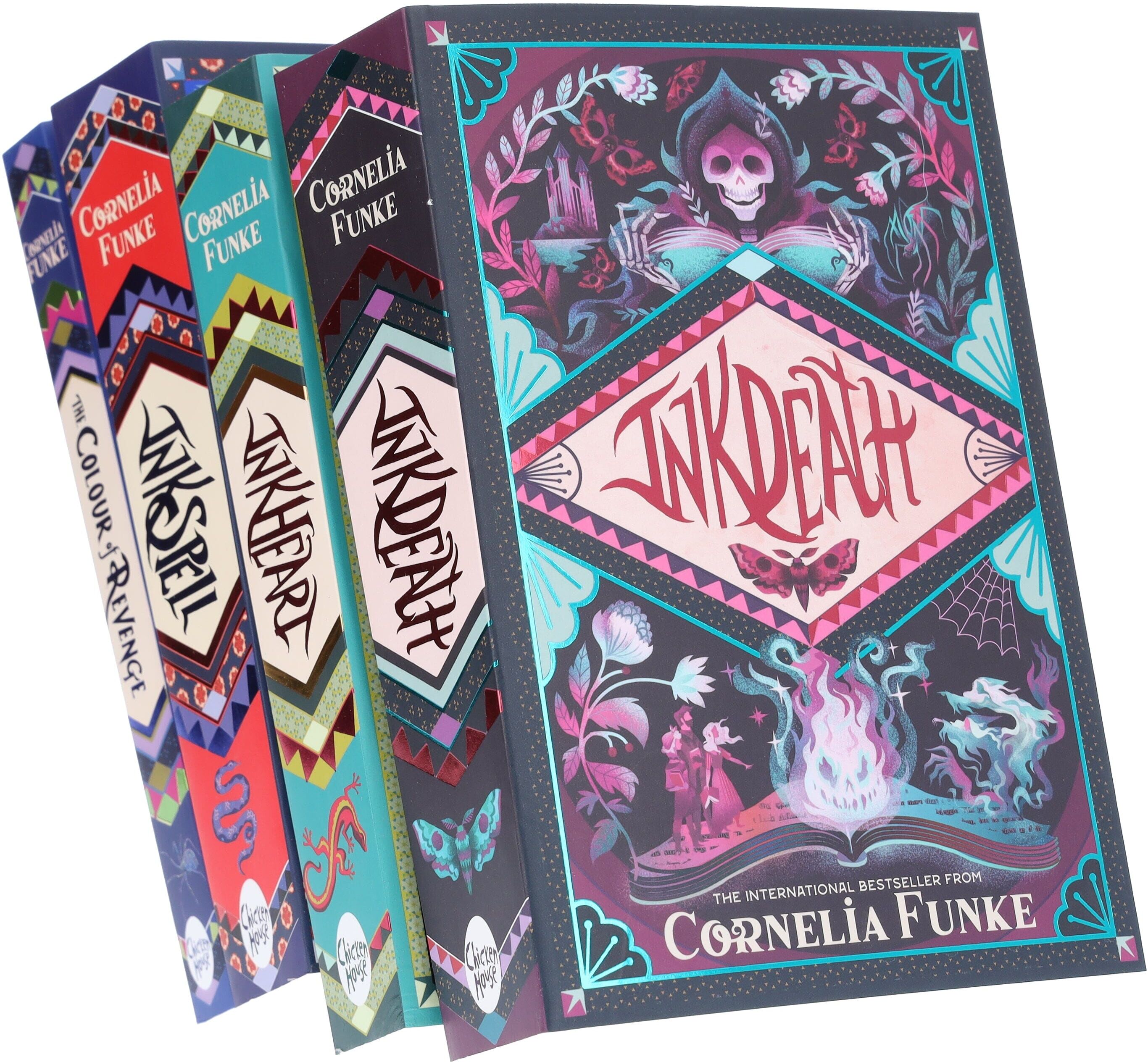 Inkworld Series By Cornelia Funke (Inkheart) 4 Books Collection Set - Ages 8-14 - Paperback Scholastic