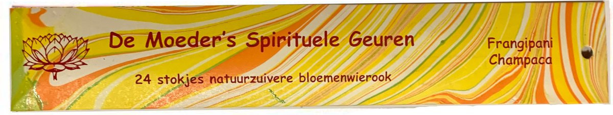 De Moeder's Geuren Wierook Frangipani Champaca 24 Stokjes