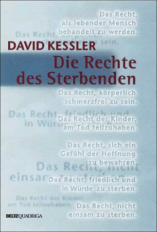 David Kessler - Die Rechte des Sterbenden - Preis vom 09.10.2026 07:28:09 h