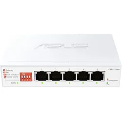 ASUS QG-U1050 (5 Ports), Netzwerk Switch, Weiss