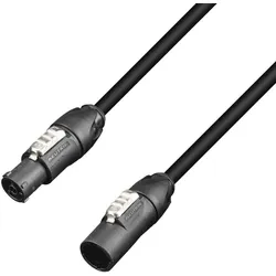 Adam Hall 8101 TCONL (5 m), Stromkabel, Schwarz