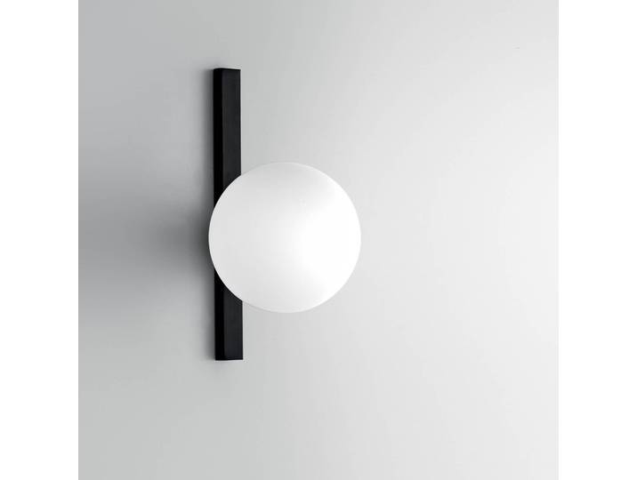 Luce Ambiente Design Wandlampe Enoire, dimmbar, schwarz, für Wohn- / Esszimmer, Metall, Modern, Wandleuchte, Wandlampe Innen