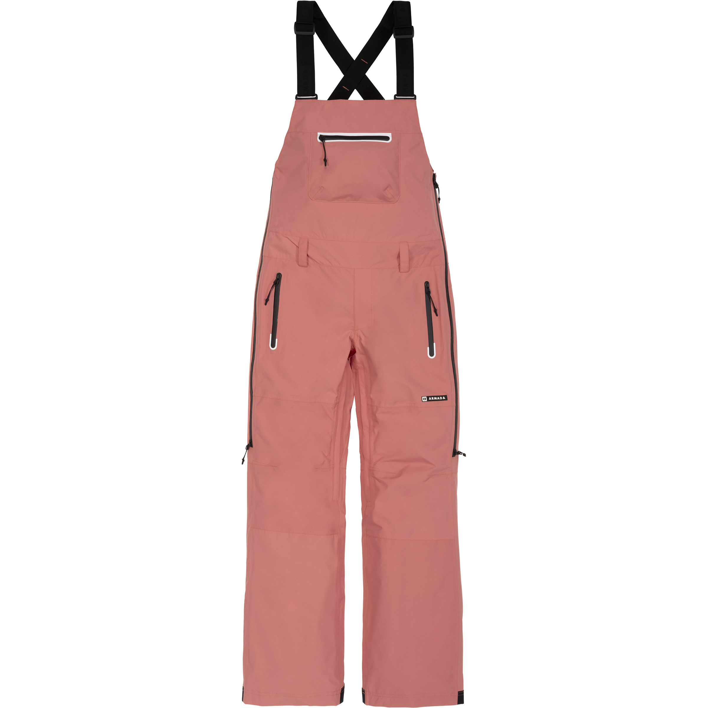 Armada Pascore 2L Bib Hose Damen Hardshellhose & Regenhose rosa Größe S Skifahren | Freeride Wasserdicht Wasserabweisend