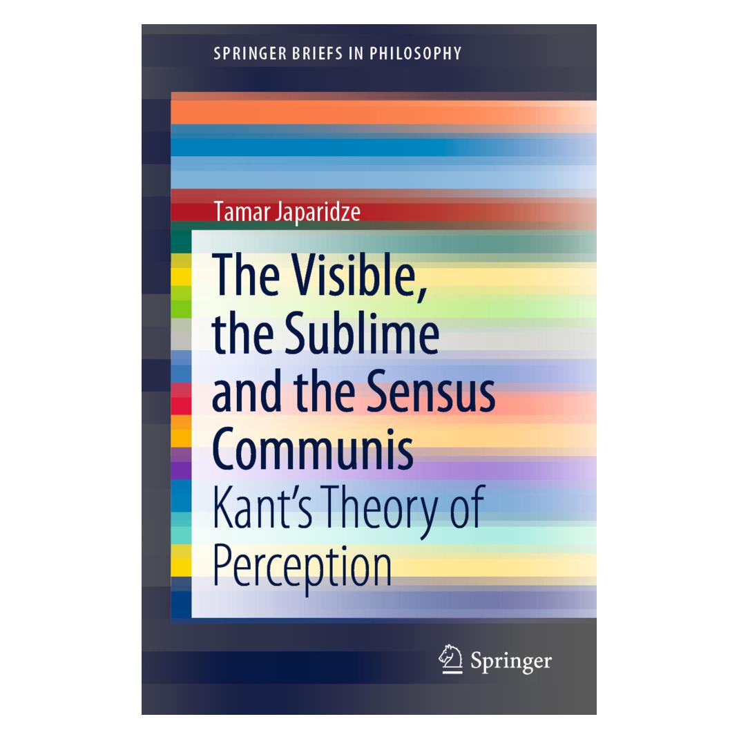 Springer The Visible, the Sublime and the Sensus Communis (Englisch, Softcover, Tamar Japaridze) (56142855)
