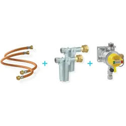 GOK Caramatic ProTwo-Set 50 mbar Ausführung / Caravan Zweiflaschenanlage