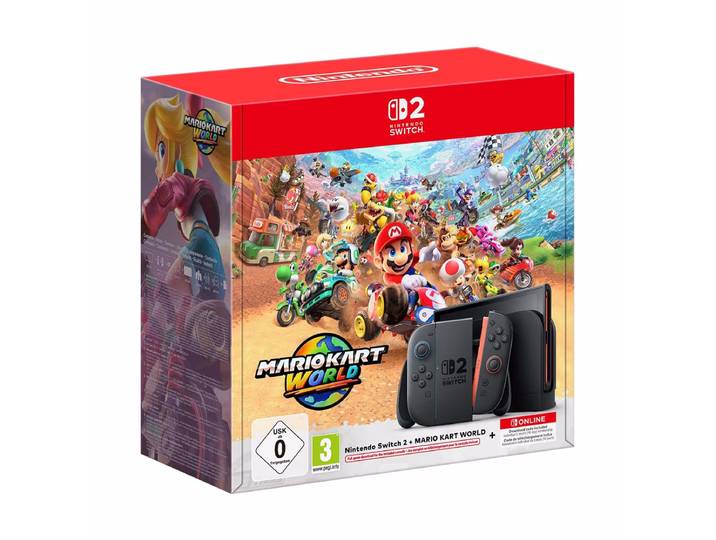 Nintendo Switch 2 + Mario Kart World Nintendo Switch 2 Konsole