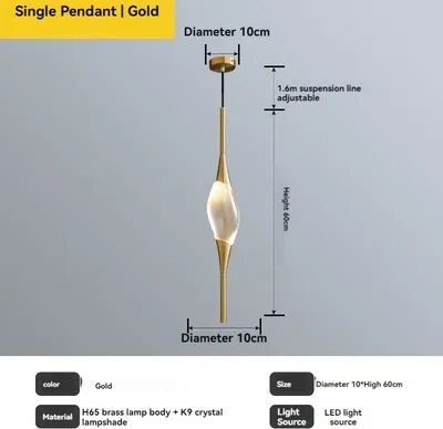 Quick Pick Pro Modern Copper Crystal Wall Lamp, Simple Creative Decoration, Designer Lighting For Living Room Study Bedroom Bedside wall Lamp3 neutral Light 4500k