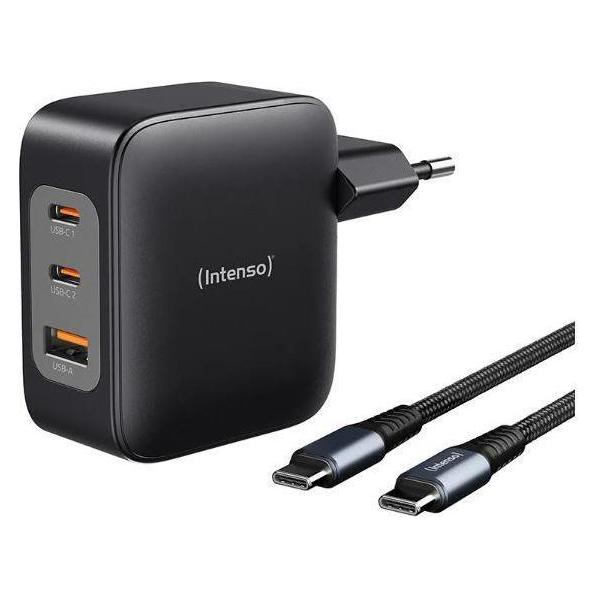 Intenso Cables and wires POWER ADAPTER USB-C GAN +C520C/7810010 (100 W, 3 Ports) (7810010)