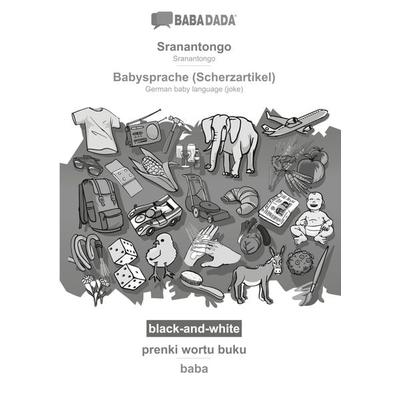 Sranantongo - Babysprache (Scherzartikel), prenki wortu buku, BW, Taschenbuch von Babadada GmbH, Babadada, 978-3-366-00897-2