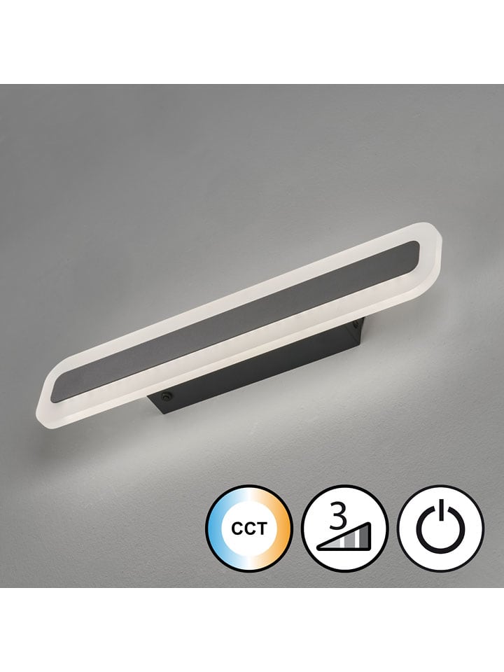 FISCHER & HONSEL LED-Wandleuchte "Streep" in Weiß - (B)40 x (H)8 x (T)6 cm - onesize