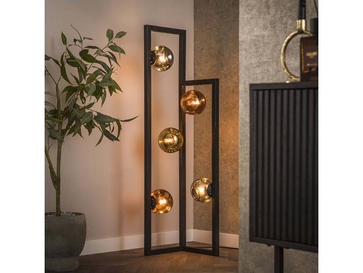 ZIJLSTRA Stehlampe Stellar, Multicolour, für Wohn- / Esszimmer, Glas, Modern, Stehlampe
