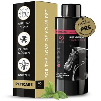 Peticare Anti-Kriebelmücken Gnitzen Refill für Pferde, Sommerekzem vorbeugen