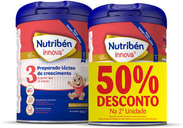Nutribén Leite Lactentes 3 Innova 2 x 800 gr