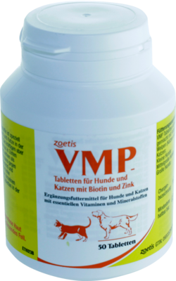 Zoetis Deutschland GmbH VMP Tabletten Ergänzungsfuttermittel f.Hund/Katze 50 St 11283604