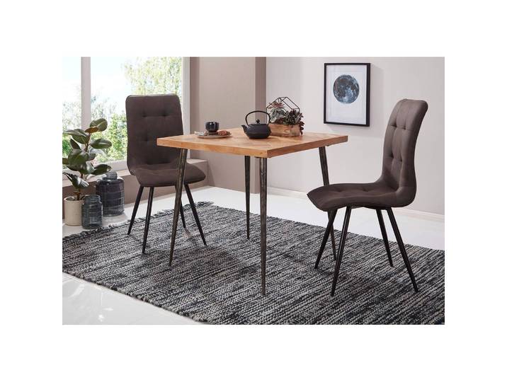 Esstisch Lynden 80 x 80cm Braun