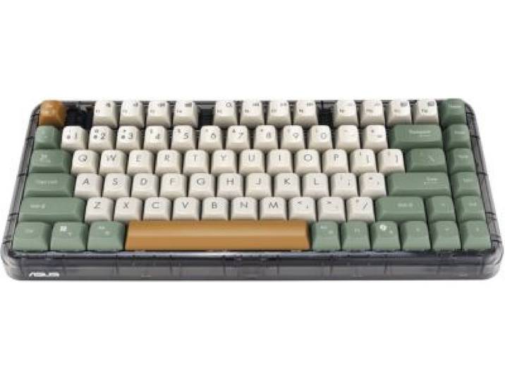Asus - Clavier Sans Fil Jelly75 Kd201 Orange Meadow