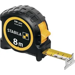 Stabila Taschenbandmaß BM 300 8 m metrische Skala - 19574