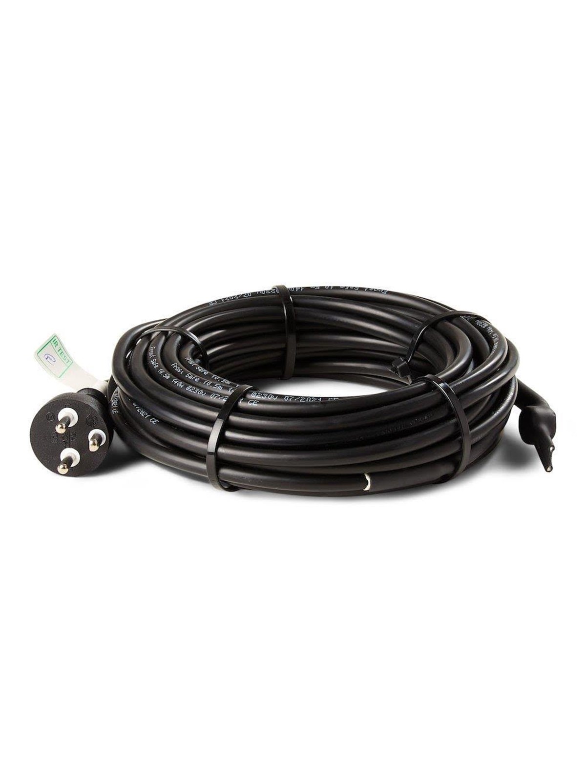 HEATCOM FrostSafe 13W/m Heizkabel mit Thermostat & Schutzkontaktstecker, 10,5 Meter