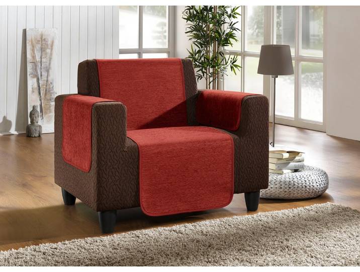 Wohnaccessoires aus hochwertigem Chenille, Terra, Größe 102 (Sesselschoner, 50x200 cm)