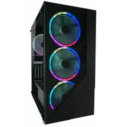 LC-Power Gaming 803B Shaded_X, Glasfenster