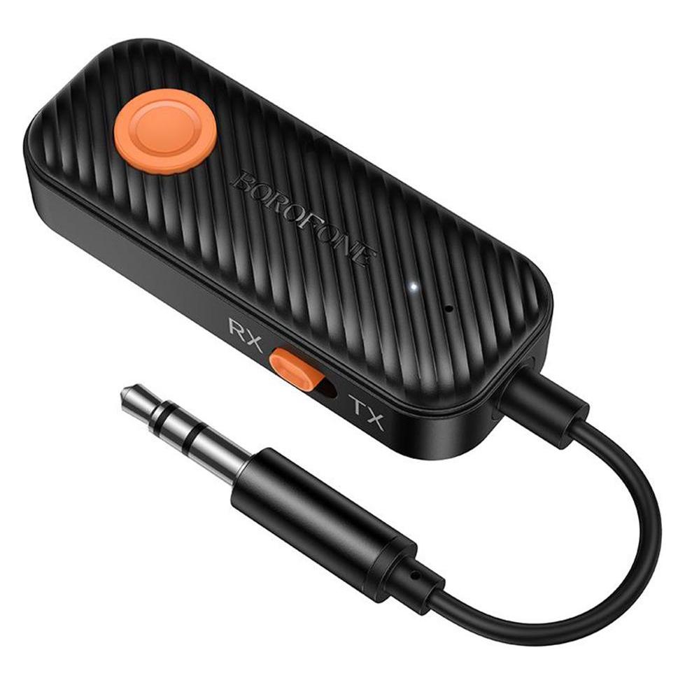 Borofone Bluetooth Audioempfänger AUX BC62 Walker schwarz (Sender & Empfänger) (62646645)