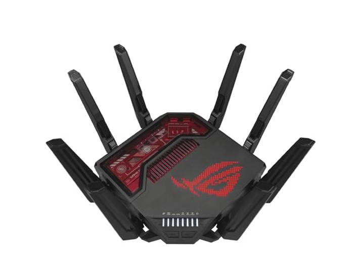 ASUS ROG Rapture GT-BE19000 - Draadloze router - Wi-Fi 7 - Desktop, Wireless Router