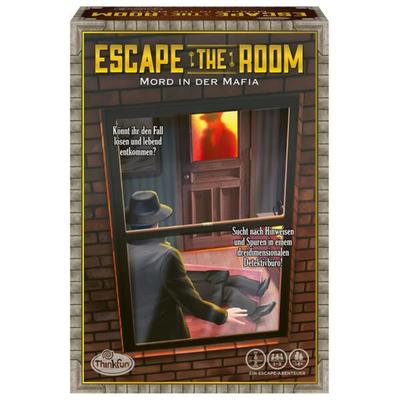 ThinkFun Escape the Room: Mord in der Mafia - Detektiv-Spiel ab 14 Jahre