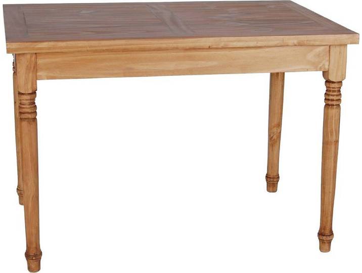 MiaMöbel Mexico Esstisch 110x70cm Massivholz Pinie Landhaus Mexiko Möbel Mexikanisch