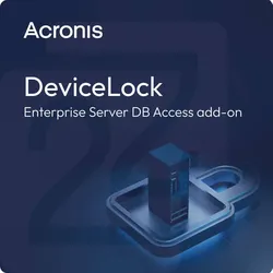 Acronis DeviceLock Enterprise Server DB Access add-on
