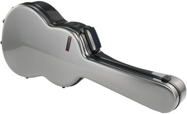 bam 8002XLSC Classicguitar Case Carbone argent