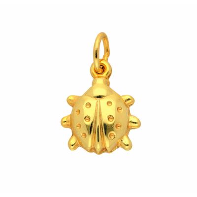 Kettenanhänger ADELIA´S "Anhänger Marienkäfer 585 Gold ( 14K )", gold, Schmuckanhänger, Mädchen, Gold, Kettenanhänger, Goldanhänger Marienkäfer