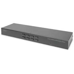 Digitus Desktop 8 Port HDMI KVM Switch Single View