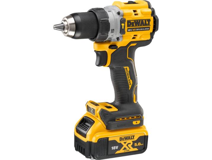 DEWALT Wiertarko-wkrtarka 18V 2x5.0Ah BL TSTAK DCD805P2T