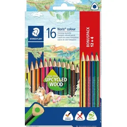 STAEDTLER Farbstift Noris colour ca. 3mm farbig sortiert VE=10x12+4 Stück