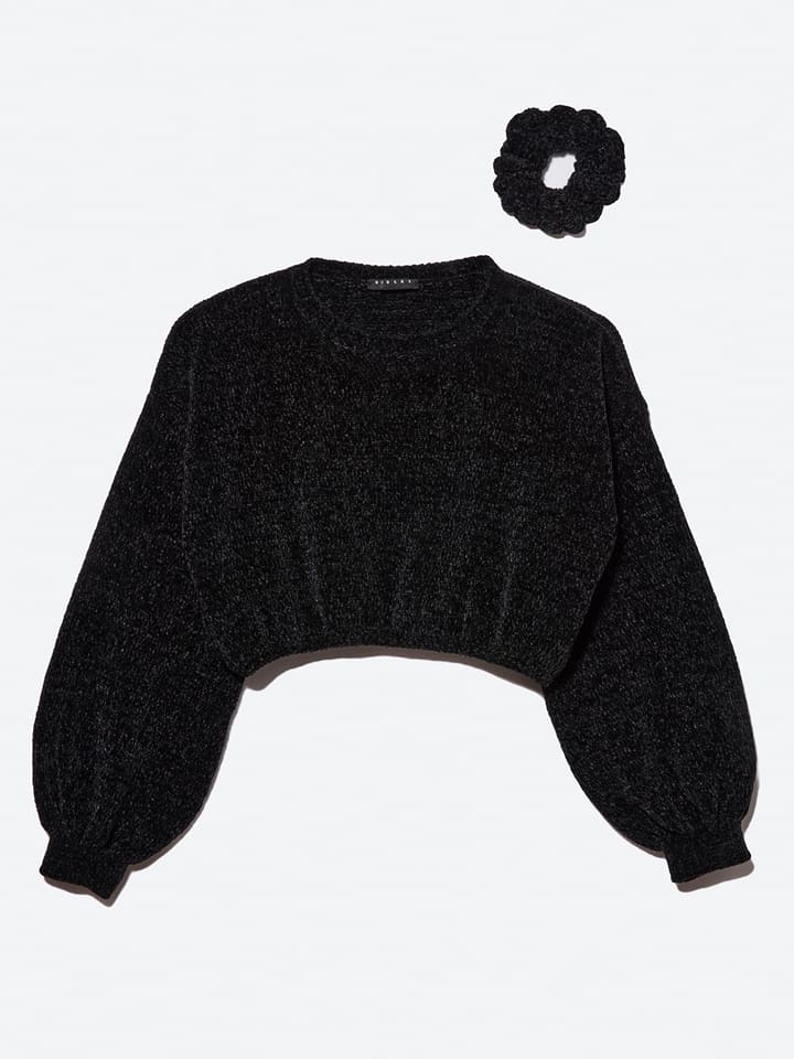 Sisley 2tlg. Outfit in Schwarz - 140